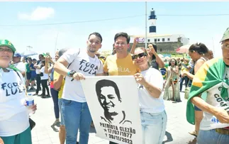ROMA PARTICIPA DE PROTESTOS CONTRA STF NA BARRA
