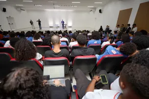PRESIDENTE DO STF PARTICIPA DE AULA PARA ESTUDANTES EM LAURO DE FREITAS