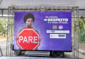 DETRAN-BA E SPM LANÇAM CAMPANHA CONTRA IMPORTUNAÇÃO SEXUAL NO TRÂNSITO
