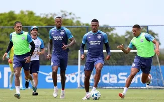 BAHIA FAZ TREINO TÉCNICO DE OLHO NO AMÉRICA-MG