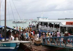 TRAVESSIA SALVADOR-MAR GRANDE SUSPENDEM SERVIÇOS APÓS FORTES VENTOS E MAR AGITADO