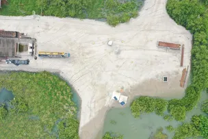 PARTE DA MINA DA BRASKEM SE ROMPE EM MACEIÓ