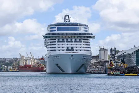 MSC GRANDIOSA: MAIOR NAVIO DE CRUZEIROS NO BRASIL CHEGA A SALVADOR NESTA TERÇA (5)