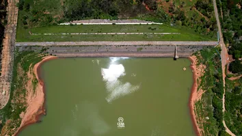 BARRAGEM DE CERAÍMA SOBE QUASE DOIS METROS E SUPERA 61% DA CAPACIDADE TOTAL