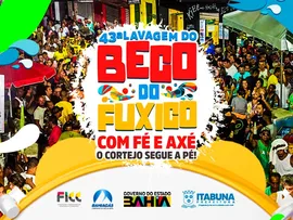 ITABUNA: LAVAGEM DO BECO DO FUXICO TERÁ APOIO DO GOVERNO DA BAHIA