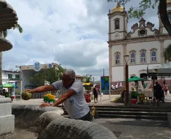 SAÚDE REALIZA AÇÕES NA REGIÃO DA LAVAGEM DO BONFIM