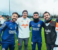 SAIBA COMO FOI O PRIMEIRO TREINO DO BAHIA NO CT NO MANCHESTER CITY
