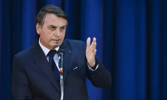 BOLSONARO DIZ ESTAR ALIVIADO COM DELAÇÃO DE RONNIE LESSA SOBRE ASSASSINATO DE MARIELLE