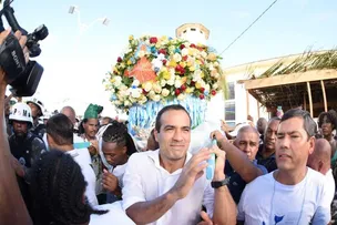 BRUNO REIS E JERÔNIMO RODRIGUES PARTICIPAM, NESTA SEXTA, DA FESTA DE IEMANJÁ