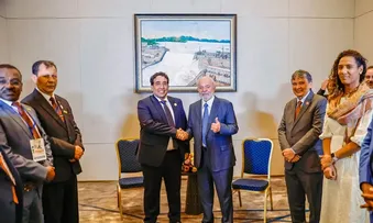 LULA SE REÚNE COM PRESIDENTES AFRICANOS E FALA EM "SUL GLOBAL" FORTE