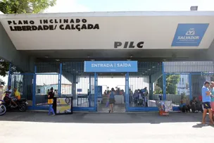 PLANO INCLINADO LIBERDADE-CALÇADA SERÁ SUSPENSO NESTA QUARTA-FEIRA