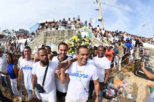 'PEDI AJUDA PARA SER O MELHOR PREFEITO QUE ESSA CIDADE JÁ TEVE', DIZ BRUNO REIS SOBRE PEDIDO FEITO A IEMANJÁ