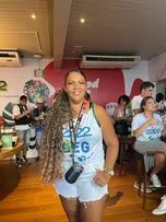 MANI REGGO, ESPOSA DE DAVI DO BBB, VISITA EXPRESSO 2222 E FALA SOBRE PARTICIPAÇÃO  DO ESPOSO NO JOGO