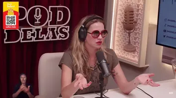 LUANA PIOVANI EXPÕE POLÊMICA NOS BASTIDORES DA GLOBO NO "PODDELAS"
