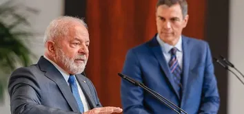 LULA SE REÚNE COM O PRESIDENTE DA ESPANHA PARA TRATAR DE GUERRAS EM GAZA E NA UCRÂNIA