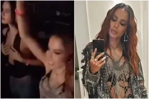 ANITTA LEVA BRUNA MARQUEZINE PARA SHOW DE MADONNA EM LOS ANGELES