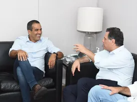 PRESIDENTE DO PSDB SE REÚNE COM BRUNO REIS PARA DEBATER ARTICULAÇÕES PARTIDÁRIAS