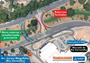RETORNO NA AV. JURACY MAGALHÃES JÚNIOR SERÁ BLOQUEADA A PARTIR DA NOITE DESTA QUINTA (14)