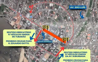 TRECHO EM RUA DE PARIPE SERÁ INTERDITADO PARA REQUALIFICAÇÃO A PARTIR DE DOMINGO (31)