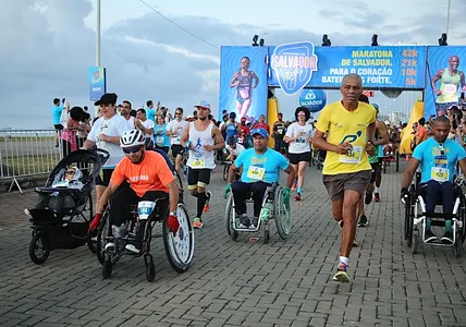 MARATONA SALVADOR ABRE INSCRIÇÕES INCLUSIVAS PARA PESSOAS COM DEFICIÊNCIA