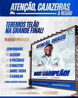 FINAL DO BBB TERÁ SHOWS EM CAJAZEIRAS