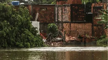 APESAR DE TRÉGUA NA CHUVA, AMEAÇAS DE DESABAMENTO FORAM REGISTRADAS NA MANHÃ DESTA QUARTA (10)