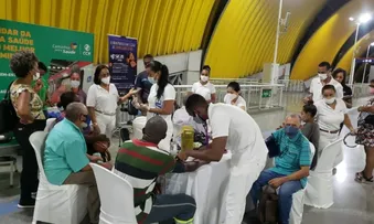 ESTAÇÃO BAIRRO DA PAZ RECEBE SERVIÇOS GRATUITOS DE SAÚDE
