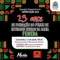 CMS CELEBRA 23 ANOS DO FÓRUM DE ENTIDADES NEGRAS DA BAHIA E HOMENAGEIA REVOLTA DOS MALÊS