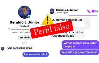 PERFIL FALSO NO FACEBOOK TENTA SE PASSAR PELO VICE-GOVERNADOR GERALDO JÚNIOR