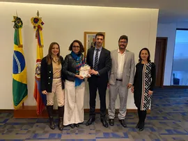FPC ENCERRA AGENDA EM BOGOTÁ COM VISITA A EMBAIXADA DO BRASIL NA COLÔMBIA