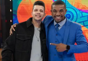 VEIO AI: DAVI ENCONTRA NADSON O FERINHA NO 'DOMINGÃO COM HUCK'