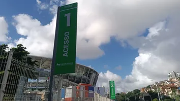 ACESSOS DA ARENA FONTE NOVA TERÃO NOVA COMUNICAÇÃO VISUAL
