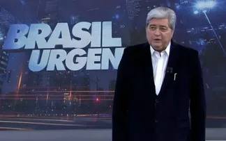 RECUPERADO DE PROBLEMAS DE SÁUDE, DATENA RETOMA CONDUÇÃO DO 'BRASIL URGENTE'