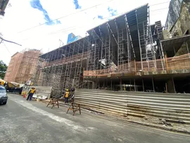 ESCOLA DE ARTES E CASA DE ESPETÁCULOS ESTÃO OM 15% DE OBRAS CONCLUÍDAS