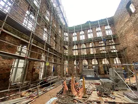 COM 15% DE OBRAS CONCLUÍDAS, ESCOLA DE ARTES E CASA DE ESPETÁCULOS COMEÇAM A TOMAR FORMA