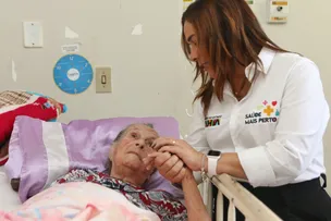 HOSPITAL ESTADUAL COSTA DAS BALEIAS INICIA OPERAÇÃO COM PACIENTE DE 99 ANOS