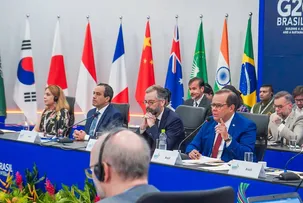 GERALDO JÚNIOR PARTICIPA DA ABERTURA DE REUNIÃO DO G20 NA BAHIA