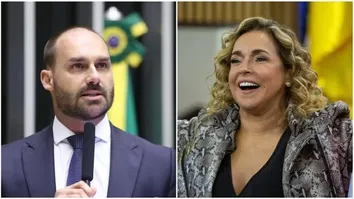 MINISTRO DO STF INTIMA EDUARDO BOLSONARO EM AÇÃO DE DANIELA MERCURY