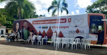 HEMOBA PROMOVE COLETA DE SANGUE NA 2ª JORNADA DA JUVENTUDE SEM-TERRA NO RECÔNCAVO