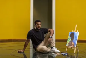CAIXA CULTURAL RECEBE A APRTIR DE TERÇA-FEIRA (21) A EXPOSIÇÃO 'COMIGO NINGUÉM PODE - A PINTURA DE JEFF ALAN'