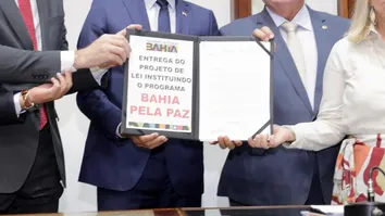 PELA 3ª VEZ GOVERNO TENTARÁ APROVAR 'BAHIA PELA PAZ' NA ALBA