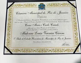 BRASILEIRA: MADONNA GANHA TÍTULO DE CIDADÃ HONORÁRIA DO RIO DE JANEIRO