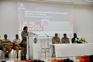 PROGRAMA EDUCACIONAL DE RESISTÊNCIA ÀS DROGAS (PROERD) FORMA MAIS DE 600 ALUNOS DA REDE MUNICIPAL DE LAURO DE FREITAS