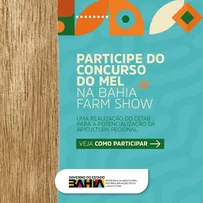 CONCURSO DE QUALIDADE DO MEL TEM INSCRIÇÃO ABERTA ATÉ SEXTA-FEIRA NA BAHIA FARM SHOW