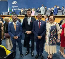 JERÔNIMO RODRIGUES PARTICIPA DA POSSE DO PRESIDENTE DO CNPG