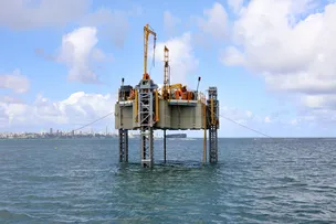 COMEÇA SONDAGEM DA PONTE SALVADOR-ITAPARICA EM ÁGUAS RASAS