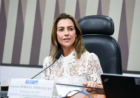 SORAYA THRONICKE DESAFIA ATRIZ QUE ENCENOU ABORTO A INTERPRETAR CENA DE ESTUPRO