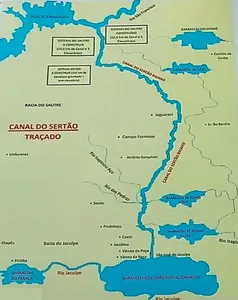EIXO SUL DA TRANSPOSIÇÃO DO RIO SÃO FRANCISCO NA BAHIA COMEÇA ATÉ O INÍCIO DO PRÓXIMO ANO, DIZ PRESIDENTE DA CODEVASF