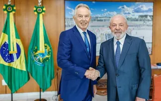 LULA RECEBE NESTA SEGUNDA-FEIRA TONY BLAIR, EX-PRIMEIRO-MINISTRO BRITÂNICO