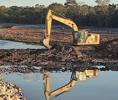 OBRA DE REPARO DA BARRAGEM PCH SANTA LUZIA É CONCLUÍDA